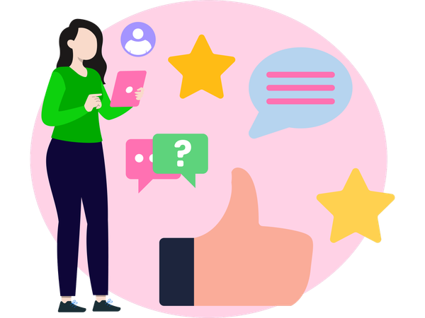 Customer Loyalty  Illustration