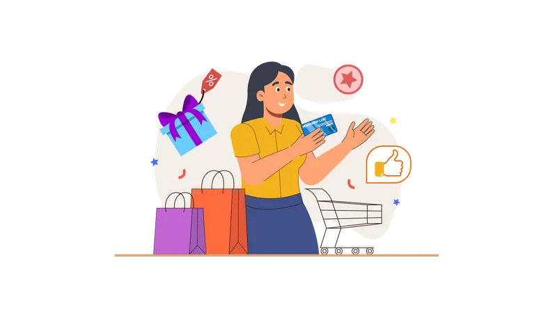 Customer Loyalty program  Illustration