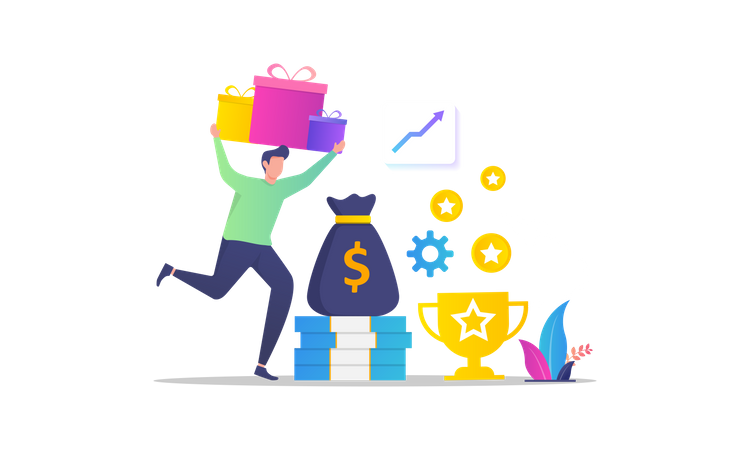 Customer loyalty program  Illustration