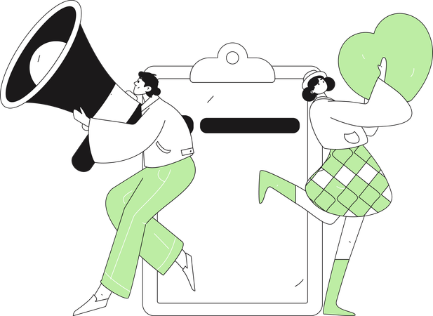 Customer Questionnaire  Illustration