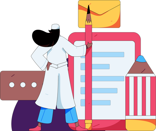 Customer Questionnaire  Illustration
