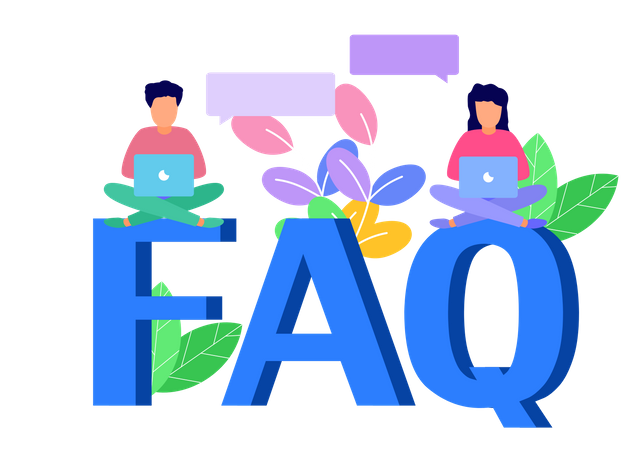 Customer Questions And Answers Illustration
