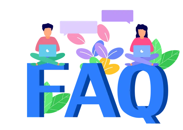Customer Questions And Answers Illustration