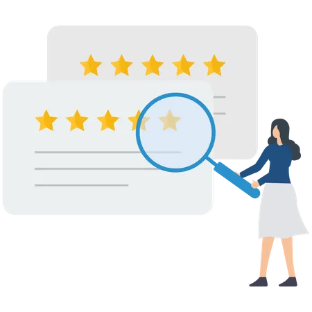 Customer rating  Illustration