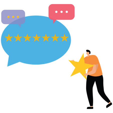 Customer rating  Illustration