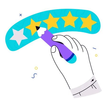 Customer Rating  Illustration