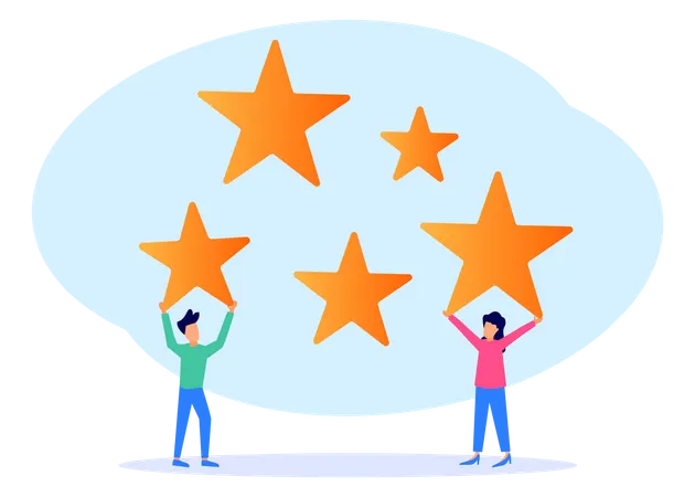 Customer rating  Illustration