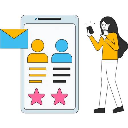 Customer rating  Illustration