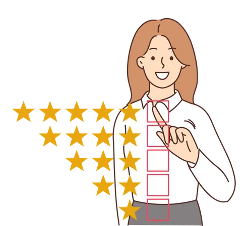 Customer rating  Illustration