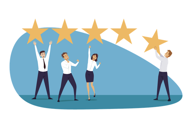 Customer rating  Illustration