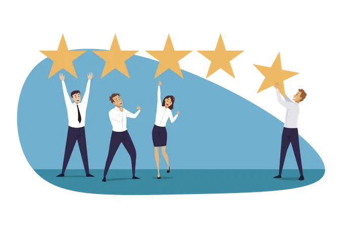 Customer rating  Illustration