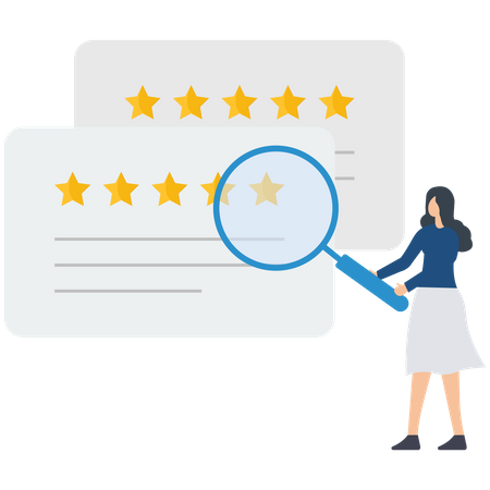 Customer rating  Illustration