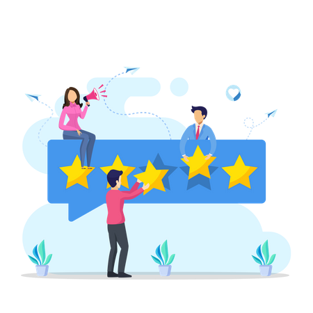 Customer Ratings  Illustration