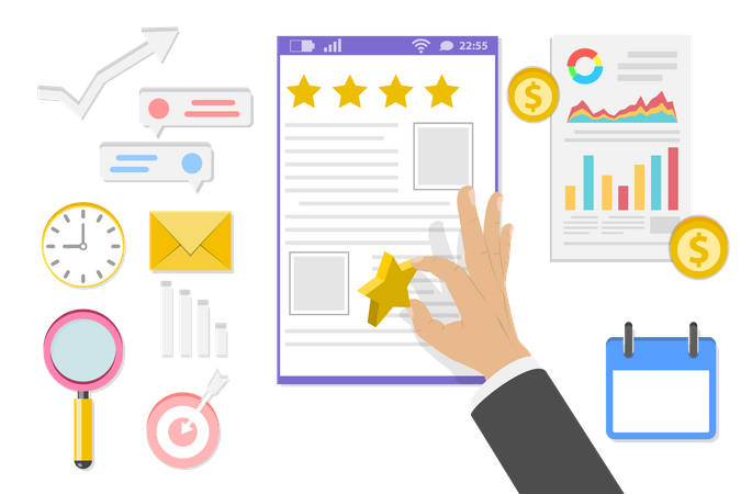 Customer Relation Management  Illustration