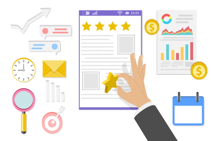 Customer Relation Management  Illustration