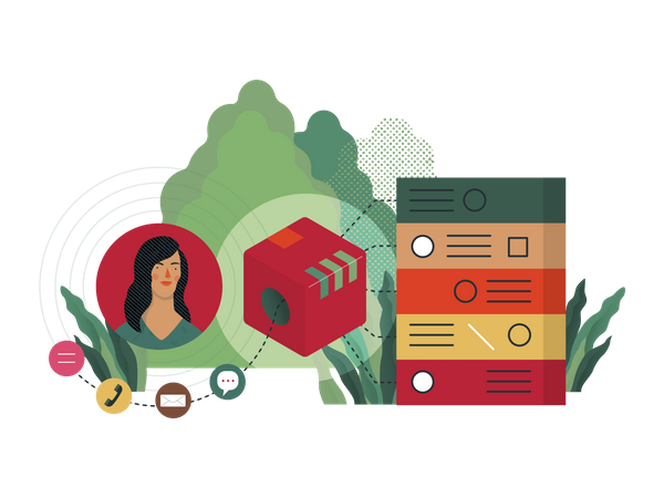 Customer Relationship Management  Illustration