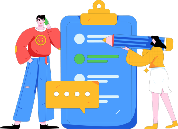 Customer Research  Illustration