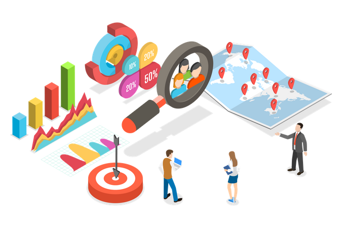 Customer Research  Illustration