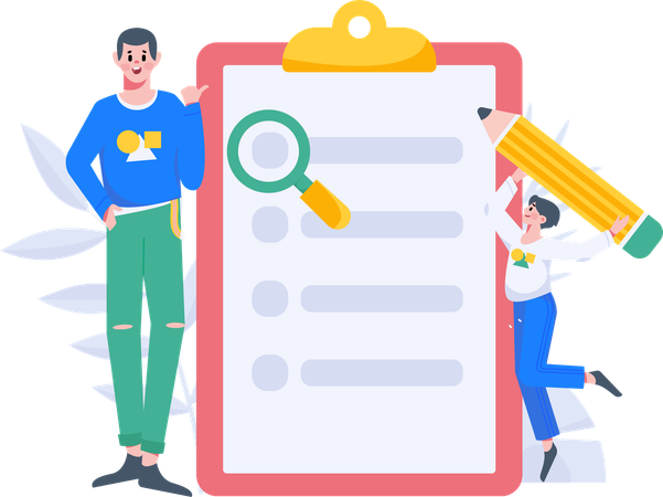 Customer Response Form  Illustration