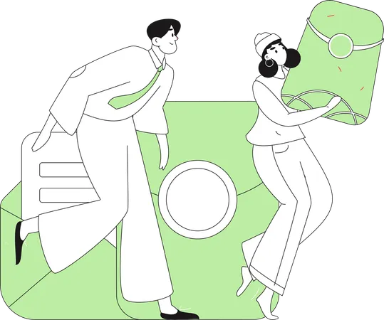Customer Retention  Illustration