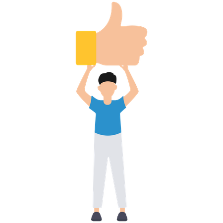 Customer review Illustration