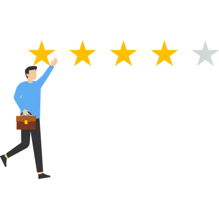 Customer review  Illustration