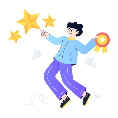 Customer review  Illustration