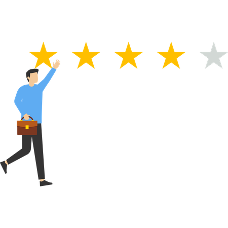 Customer review  Illustration