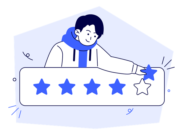 Customer Review  Illustration