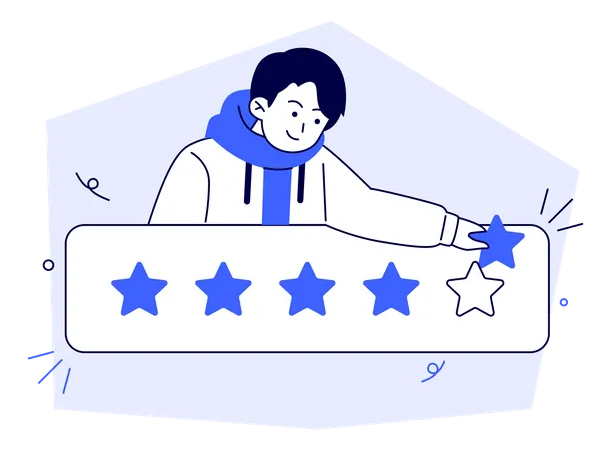 Customer Review  Illustration