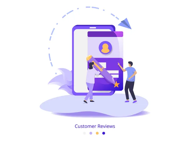 Customer Reviews  Illustration