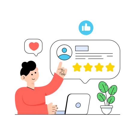 Customer Reviews  Illustration