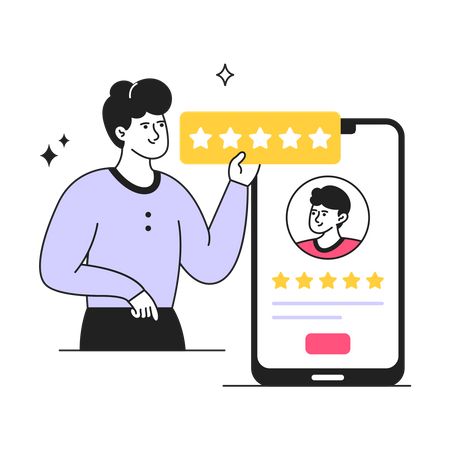 Customer Reviews  Illustration