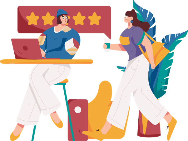 Customer Reviews  Illustration