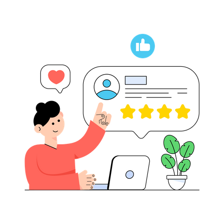Customer Reviews  Illustration