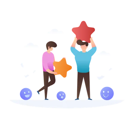 Customer Satisfaction  Illustration
