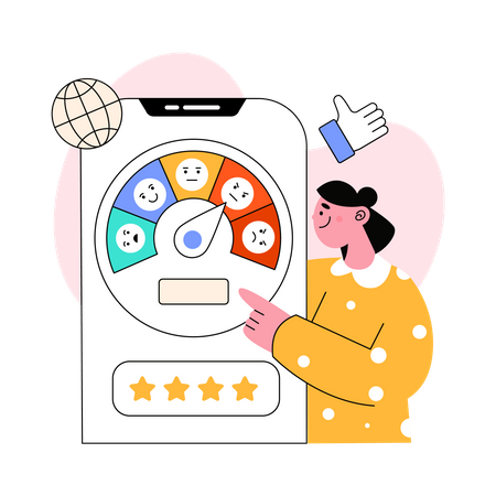 Customer Satisfaction Illustration