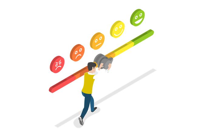 Customer Satisfaction  Illustration