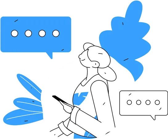 Customer Service Feedback  Illustration