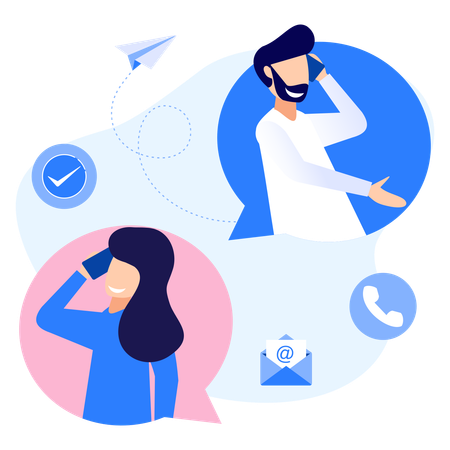 Customer Service  Illustration