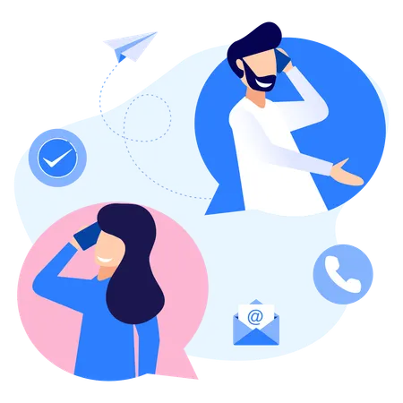 Customer Service  Illustration