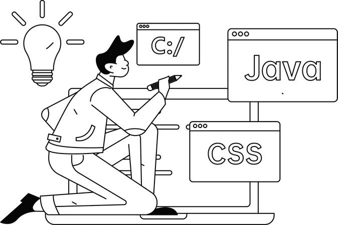 Customer support  Illustration