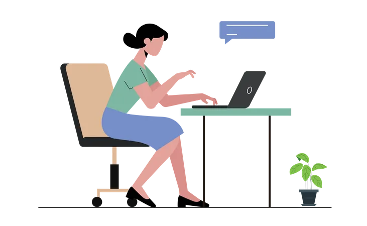 Customer support  Illustration