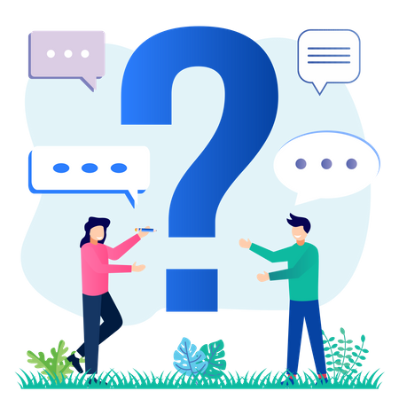 Customer Support  Illustration