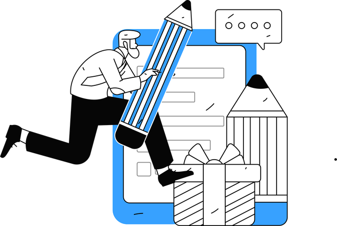 Customer Survey Tools  Illustration