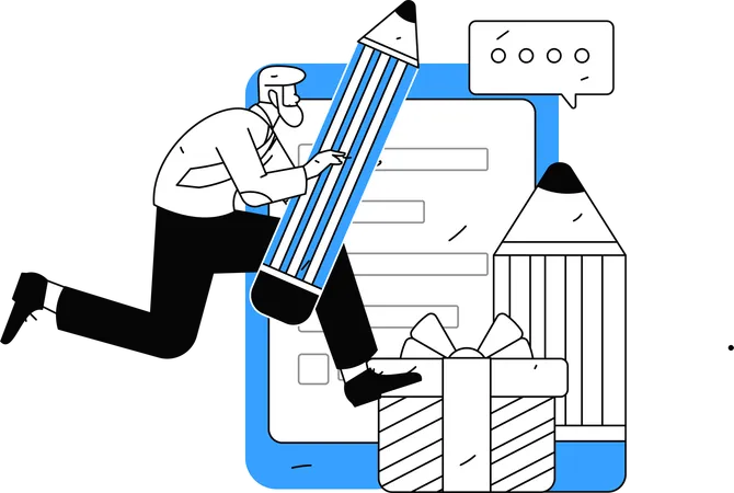 Customer Survey Tools  Illustration