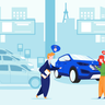 xuv car illustration free download