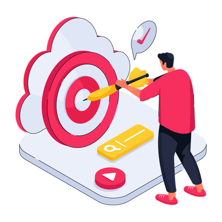 Customer Target  Illustration