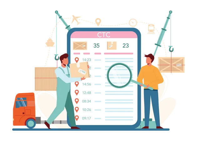 Customer to customer system  Illustration