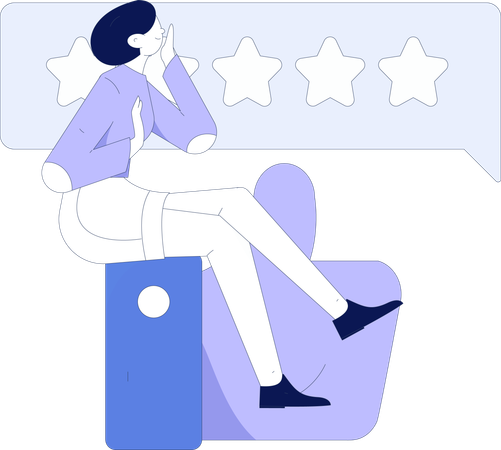 Customers Ratings  Illustration